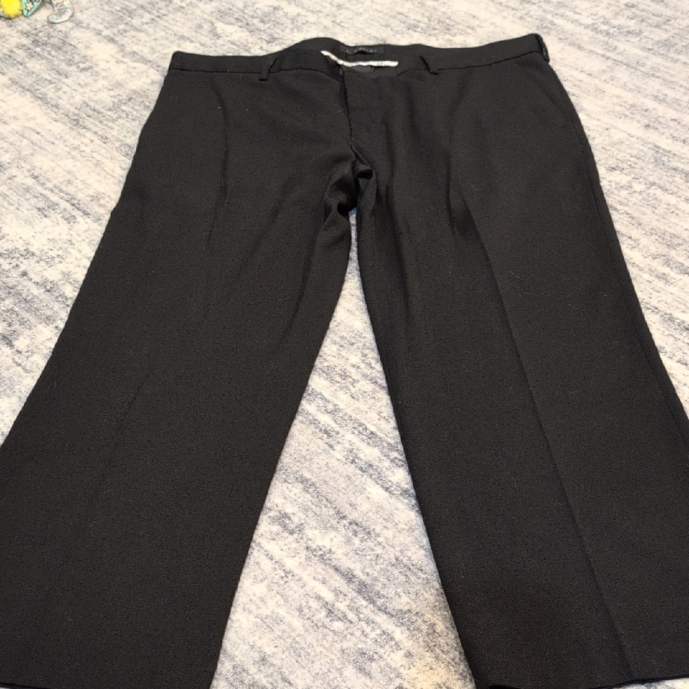 Men's Black Dress Pants Size 40x30 J.Ferrar